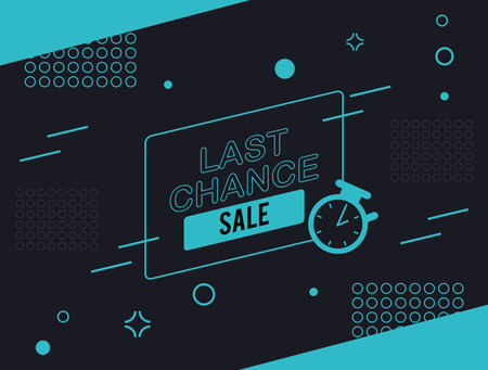 last chance sale poster