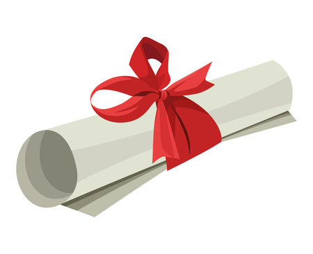 graduation certificate diploma roll