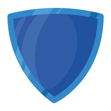blue shield guardのイラスト素材