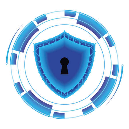 security shield guardのイラスト素材