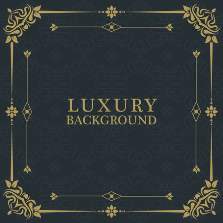 luxury background vintage labelのイラスト素材