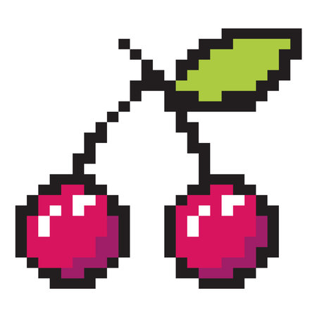 cherry pixel art