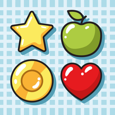 icons video gameのイラスト素材