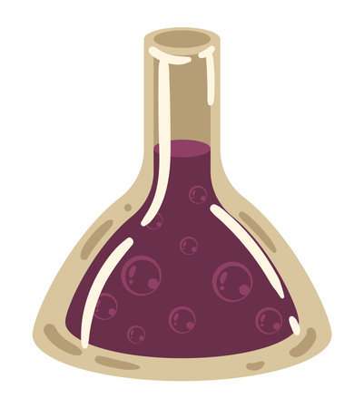 halloween elixir botttleのイラスト素材