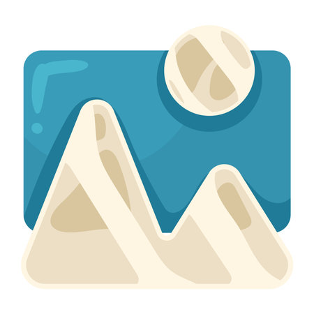 picture format glassmorphism styleのイラスト素材