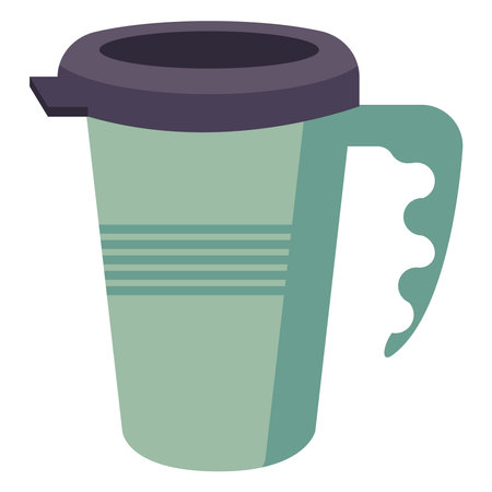 handle reusable plastic containerのイラスト素材