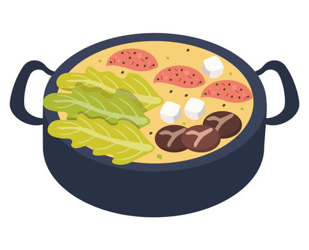 takkalbi korean foodのイラスト素材