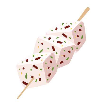 skewer korean foodのイラスト素材