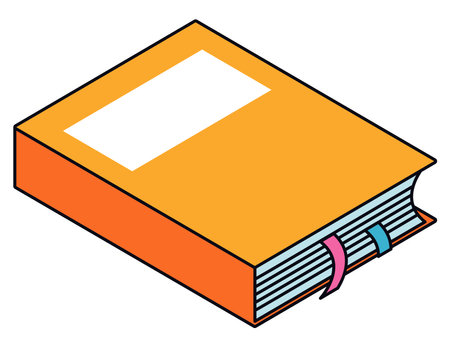text book libraryのイラスト素材