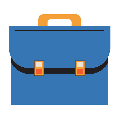 elegant portfolio briefcaseのイラスト素材