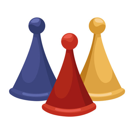 ludo game piecesのイラスト素材