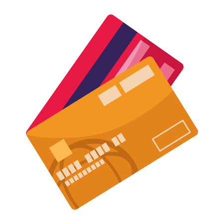 credit cards bankのイラスト素材