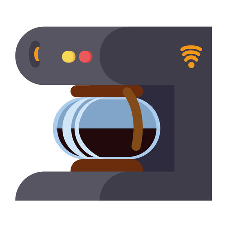 coffee maker machineのイラスト素材