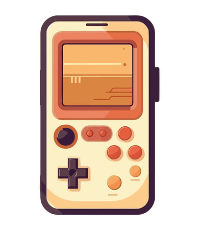 video game console portableのイラスト素材