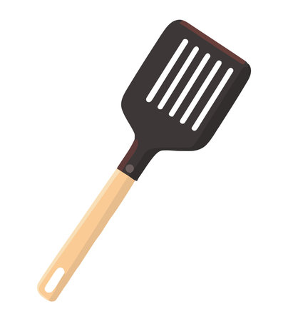 Kitchen utensil spatula iconのイラスト素材