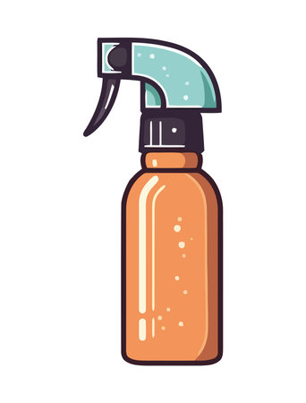 beauty product Spray bottleのイラスト素材