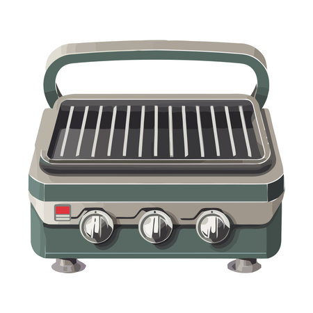 grill symbolizes summer barbecue heatのイラスト素材