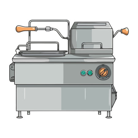 Modern kitchen appliance flat vector illustrationのイラスト素材
