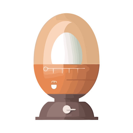 Modern vector icon design of egg containerのイラスト素材