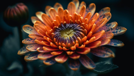 Vibrant bouquet of multi colored flowers in natural beauty outdoors generated by artificial intelligenceの素材