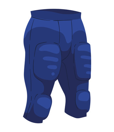 american football uniformのイラスト素材