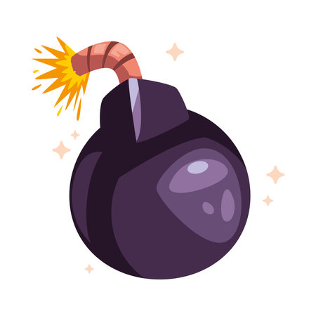 video game item bombのイラスト素材