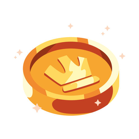 video game item coinのイラスト素材
