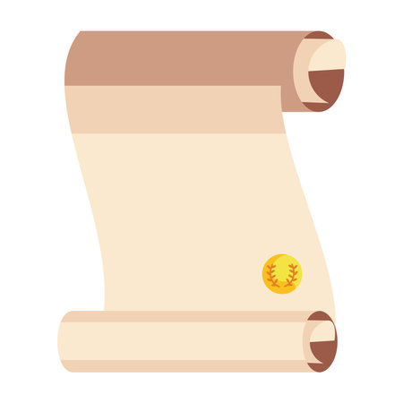 graduation diploma roll achievementのイラスト素材