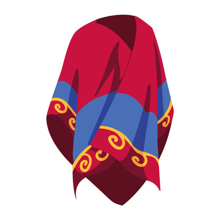 colombian culture ruanaのイラスト素材