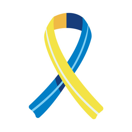 down syndrome awarenessのイラスト素材