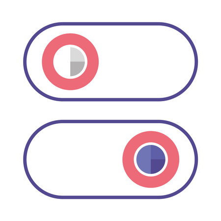 ui ux element illustrationのイラスト素材