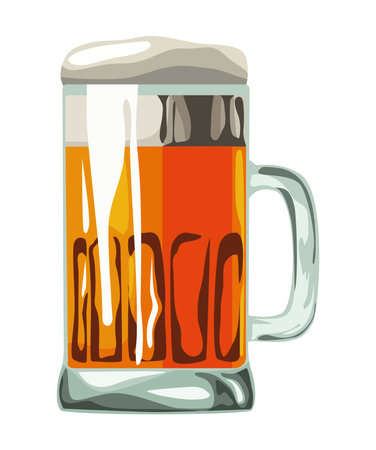 germany beer glass mug drinkのイラスト素材