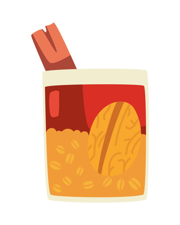 chile food mote with huesilloのイラスト素材