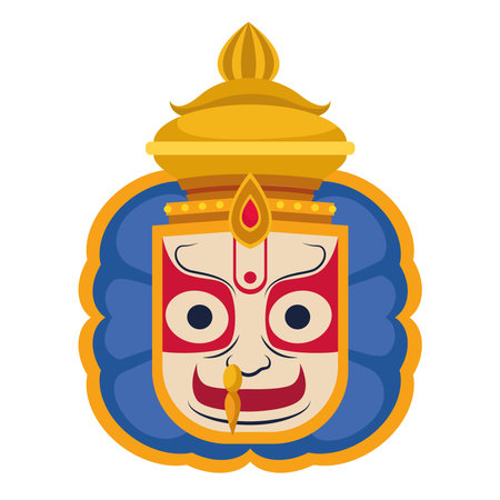 subhadra festival of rath yatraのイラスト素材