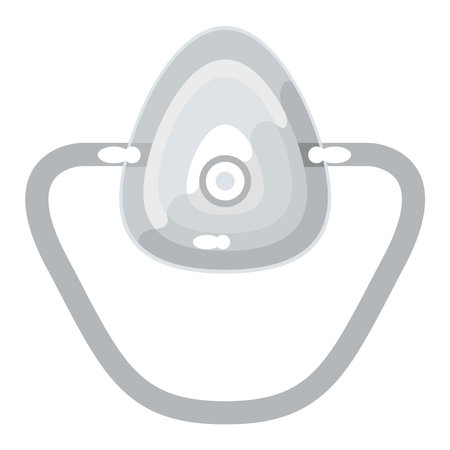medical or surgical face maskのイラスト素材