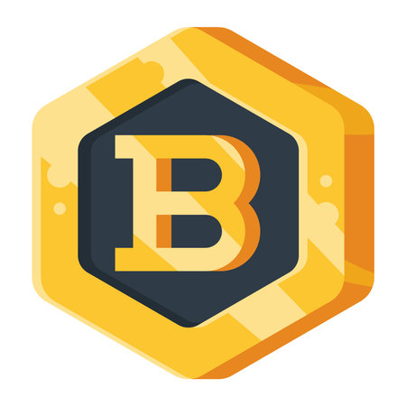 crypto currency bitcoinのイラスト素材