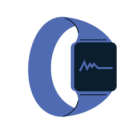smartwatch sports equipmentのイラスト素材