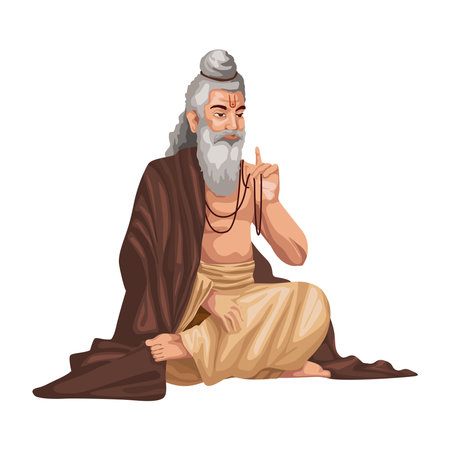 maharishi valmiki jayanti hinduのイラスト素材