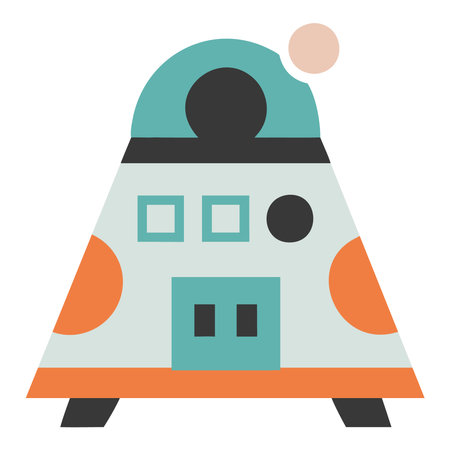 Space Capsule Command Module Explorationのイラスト素材