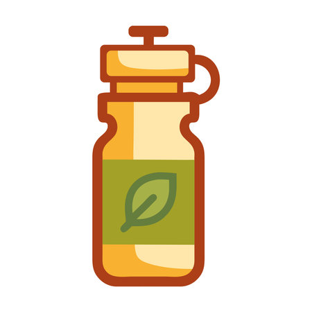 Eco Friendly Reusable Water Bottle Iconのイラスト素材
