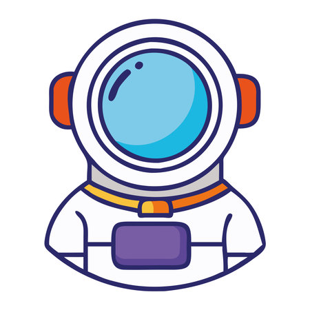 Advanced Astronaut Suit Space Iconのイラスト素材