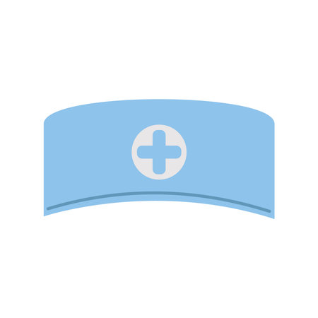 Doctor Hat Medical Blue Nurseのイラスト素材