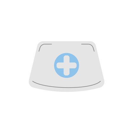 Doctor Hat White Nurse Medicalのイラスト素材
