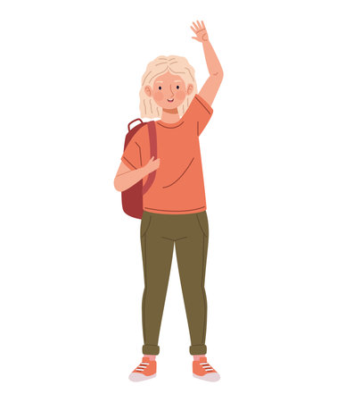 New Student Greetingのイラスト素材