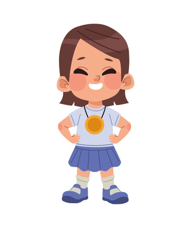 Student Leader Happyのイラスト素材