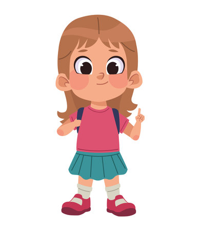 Student Leader Expressing Ideasのイラスト素材