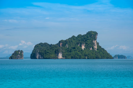 Island in the middle of the Thailand sea, Asia travel of nature island the middle of the tropical...