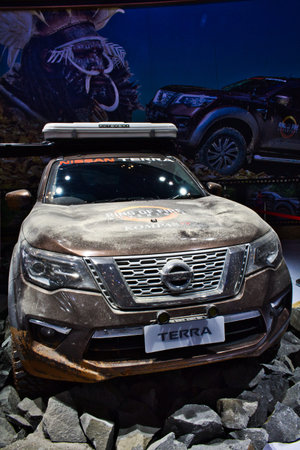 Nissan Terra at an international auto-show