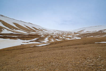 Tien Shan mountains, Ak-Shyrak Region, Kyrgyzstanの写真素材