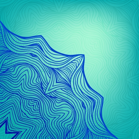 Vector card with quarter of round lace ornament. Contains Adobe Illustrator's Clipping Maskのイラスト素材